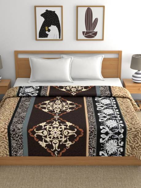 Raymond Home Motifs Double AC Blanket for  AC Room