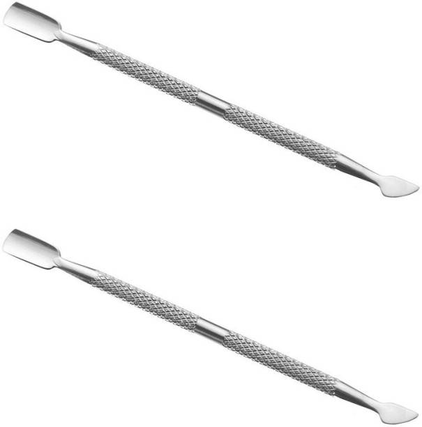 Keli Stainless Steel Cuticle Nail Pusher, Remover for Manicure/Pedicure - K05 Dual Ended Cuticle Pusher