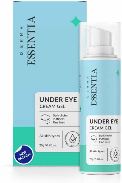 DERMA ESSENTIA Under Eye Cream gel for dark circle, puffy eyes and fine lines