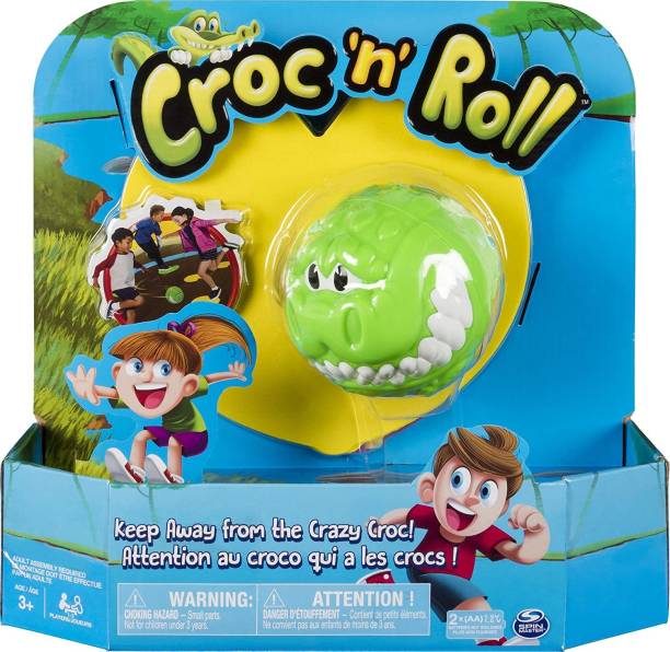 SPIN MASTER Games Croc n Roll Fun Family Game for Kids