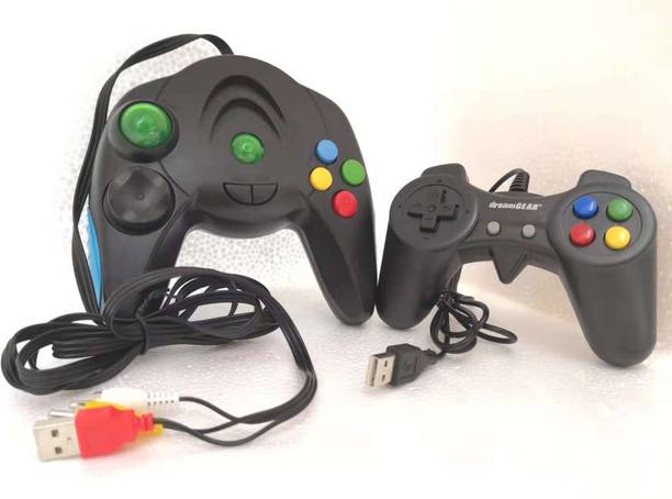 Clubics TV Video Game AK-2521D – Battle Video Game (2 Controller) 2 GB with Contra, Super Mario