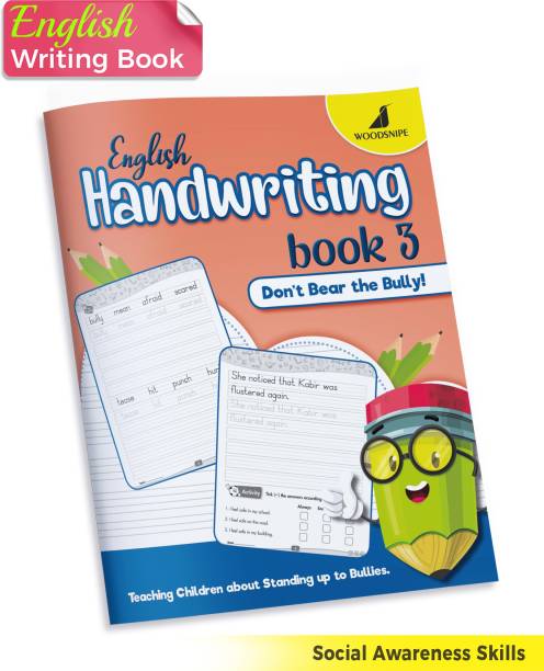 English Handwriting Practice | Normal Font | English Writing Book 3 - Don't Bear The Bully Story Writing For Kids | Develop Social Awareness Skills In Children | Includes Bonus Activities