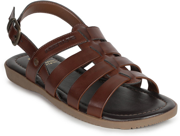 Red Tape Sandals Floaters - Buy Red 