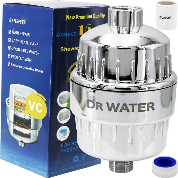 Dr. Water dr Water 15 Stage SF 900 Shower Filter 15 Stage Hard Water Tap and Shower Filter