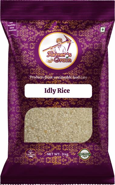 Farmers Grain Idly Rice (3 kg) Dosa Rice