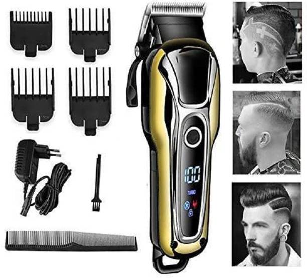 JALIYA 5-Star Rechargeable Suitable for professional hair trimming Electric Shaving Machine For family Razor Grooming Kit 120 min  Runtime 3 Length Settings