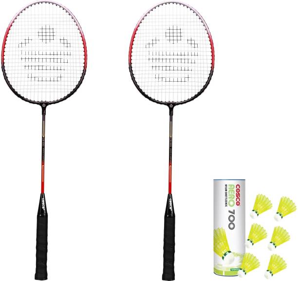 COSCO CB - 885 Badminton Racket And Aero 700 Shuttle Box Badminton Kit