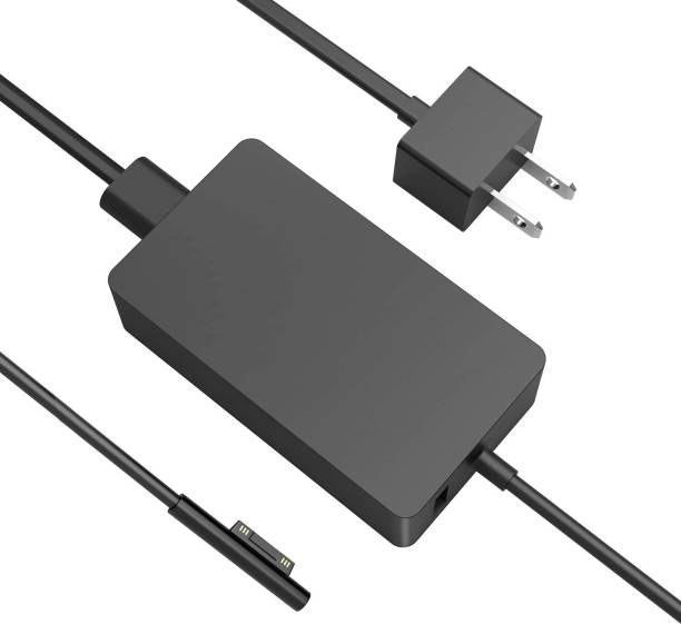 Hi-Lite Essentials 44W 15V 2.58A 1800 Charger ac Adapter for Microsoft Microsoft Surface Go(2018), Surface Pro 6(2018 Latest release), Surface Pro 5(2017), Surface Pro 4(2015), Surface Pro 3(2014), Surface Pro (2014~2018), Surface Laptop 2(2018 Latest release), Surface Laptop, Surface Book and Surface Book 2 44 W Adapter