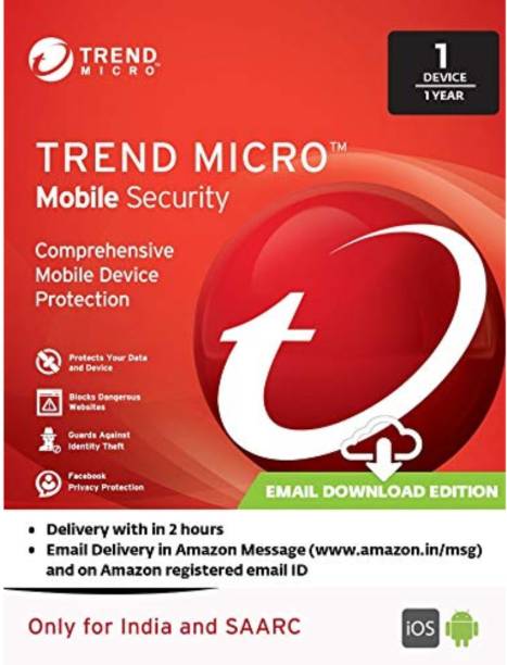 Trend Micro Mobile Security 1 User 1 Year
