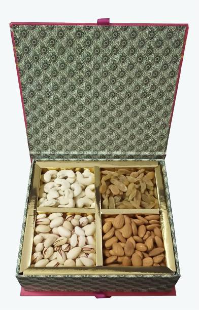 Singla Pista 250g Almonds 250g Cashews 250g Raisins 250g (Badam, kaju, Kishmish) Mix Dry fruits (1kg) Assorted Nuts
