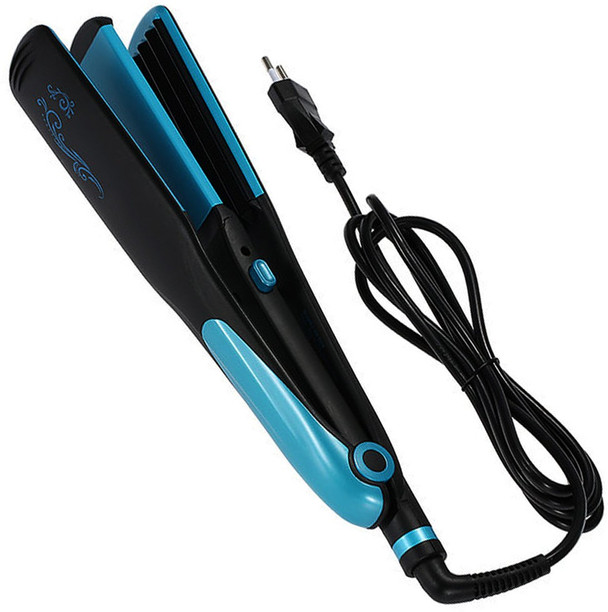 light blue hair straightener