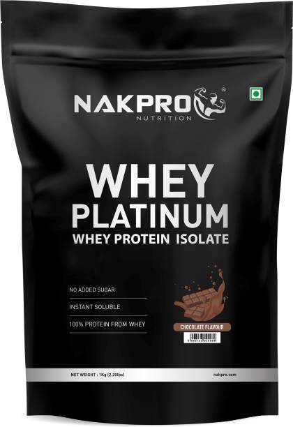 Nakpro PLATINUM 100% Whey Protein Isolate Supplement Powder Whey Protein