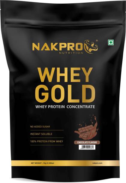 Nakpro GOLD 100% Whey Protein Concentrate Supplement Powder Whey Protein