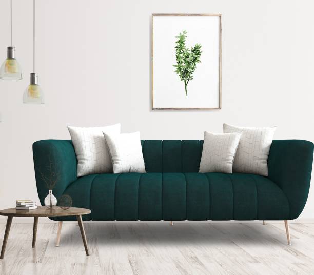 Urban Living Darwin Dazzle Fabric 3 Seater  Sofa