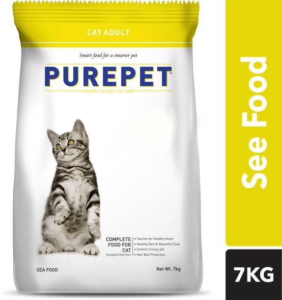 purepet Nutritional Sea Food 7 kg Dry Adult Cat Food