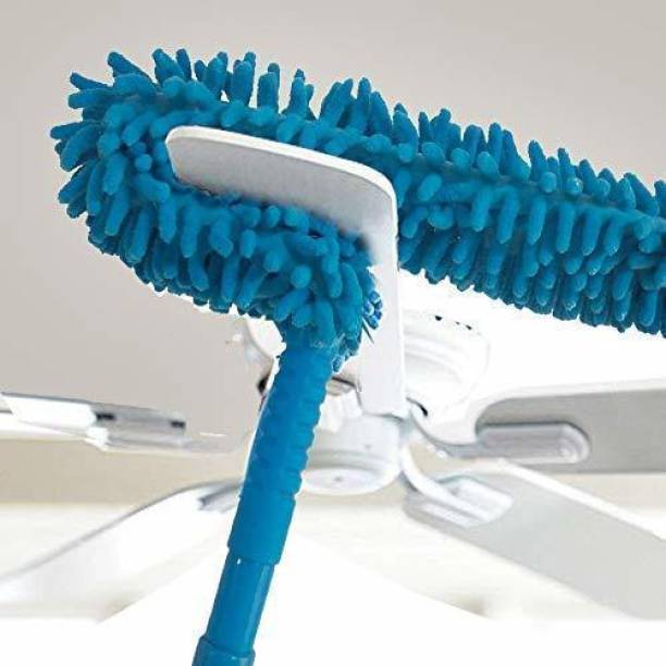GADGETWEAR Multipurpose Microfiber Magic Fan Cleaning Brush with Long Rod for car Home Wet and Dry Duster