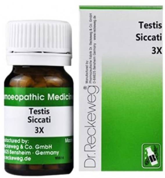 Dr. Reckeweg Testes Siccati 3x Tablets