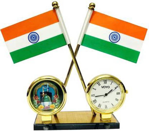 Voyo india Double Sided Wind Car Dashboard Flag Flag