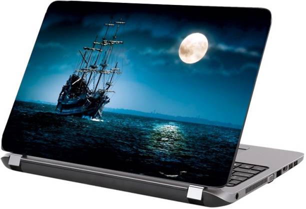KALARKARI Laptop Skin ship in the sea Premium vinyl printed Easy to Install Laptop Skin/Sticker/Vinyl/Cover for all size laptops vinyl Laptop Decal 15.6