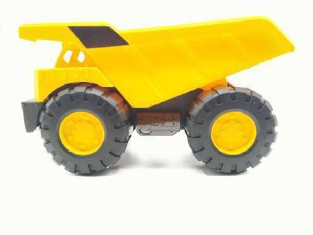 Galactic Big Size Unbreakable Friction Powered Unbreakable Plastic Friction Powered Dumper Construction Truck Toy for Kids