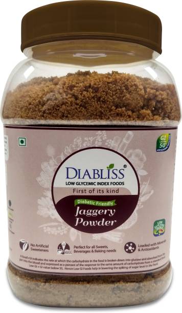 DiaBliss Diabetic Friendly Low Glycemic Index (GI) Jaggery Powder Sugar