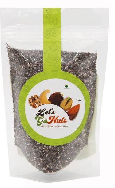 Let's GoNuts High Fibre Raw Chia Seeds for Weight Loss High in Calcium Chia Seeds