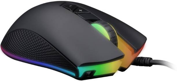 ZEBRONICS Phobos Premium Wired Optical  Gaming Mouse