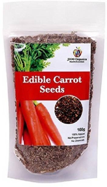 Jioo Organics Edible Carrot (Gajar K Beej) Seed
