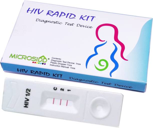MICROSIDD Hiv 3rd Generation Test Kit for Men Women Sperm Kit