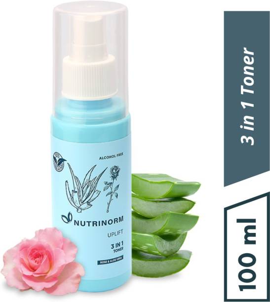 NUTRINORM 3 in 1 Toner - Natural Face Toner | Refreshing & Hydrating Toner | Women