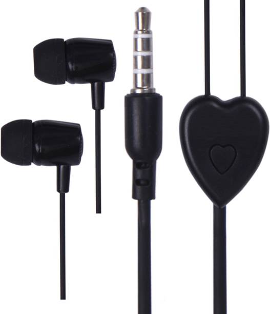 Top Headset India cheap price 5stars Flipkart in India 8 Family Occasion Super Bass With HD Sound love Earphone(Pack Of 1) Wired Headset