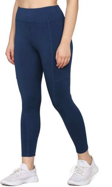 GRIP-X Solid Women Blue Track Pants