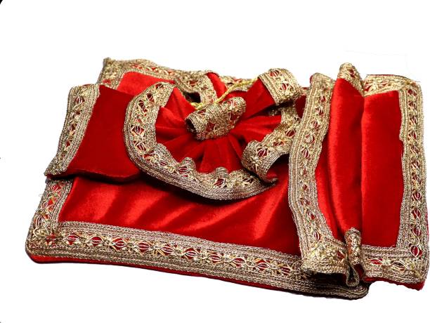 RRR HANDICRAFTS Stylish Laddu gopal bed Blancket Rajai Bister Super soft, Kanha Ji, Thakur ji, Laddu Gopal, Deity Dress Bister 0 to 4 No size Laddu Gopal Dress Dress