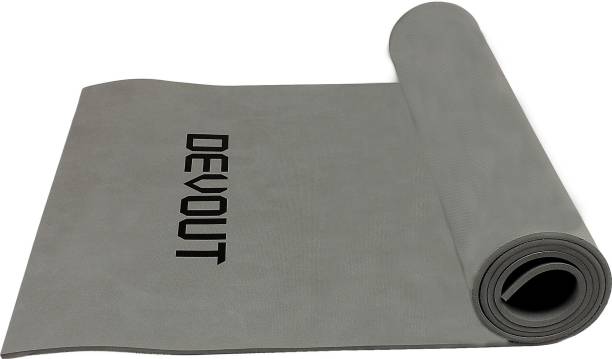 Devout Grey With Strap Black, Grey 6 mm Yoga Mat