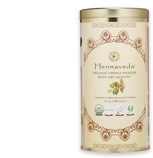 Hennaveda Organic Body Art Quality Henna Powder