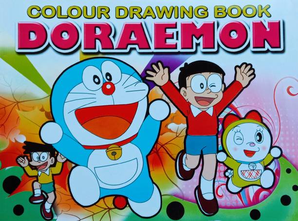 Doraemon Cartoon Drawing Images With Colour Drawing Is An Activity Activity Forming Images Using Many Choices Of Techniques And Tools