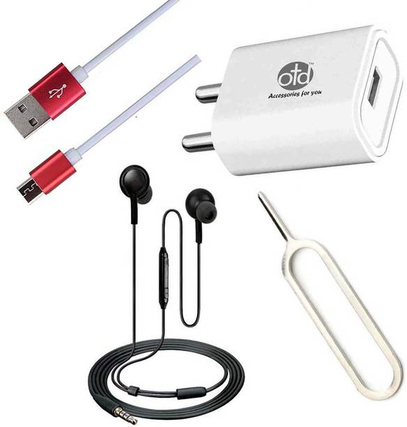 Top Headset Y Adaptor cheap price 5stars Flipkart in India 42 OTD Wall Charger Accessory Combo for Vivo Y93, Vivo Y95, Vivo Z1 Pro, Vivo Z10