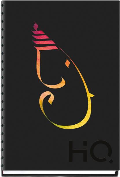 NAVNEET HQ My Notes (A6 Size) - Ganesha Series A6 Diary Single Ruled 192 Pages