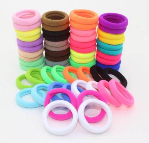 AVEU Charming Attractive Colorful Rubber Band (Multicolor) Hair Band