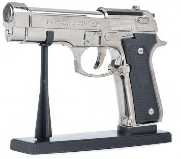 KAMATASSOCIATES Antique Metal Gun Lighter Heavy Metal Gun /9mm Pistol shaped Cigarette Lighter Pocket Lighter Pocket Lighter