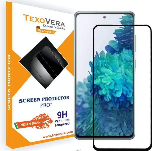TexoVera Edge To Edge Tempered Glass for Samsung Galaxy A51, Samsung Galaxy M31s