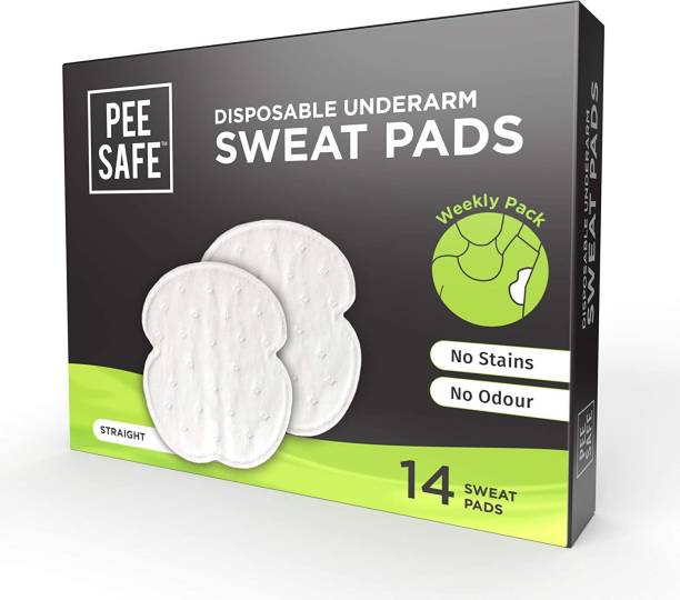 Pee Safe Disposable Underarm Sweat Pads (Straight) Sweat Pads