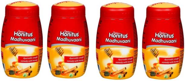 Dabur Honitus Madhuvaani for Providing Quick Relief from Cough and Cold (Pack of 4)