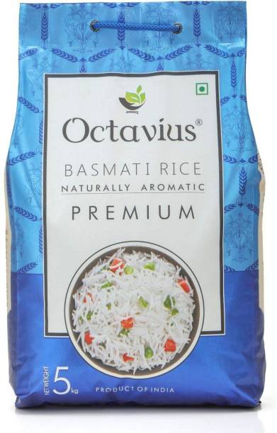 Octavius Premium Basmati Rice (Long Grain, Steam)