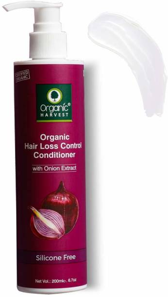 Organic Harvest Red Onion Conditioner For Hair Fall Control & Hair Growth | Suitable for All Type Hair | Sulphates & Parabens Free | Anti Hairfall Conditioner For Men & Women