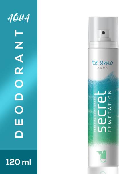 secret temptation Aqua Perfume Deodorant Spray  -  For Women