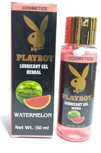 Riya Touch PLAYBOY Lubricant Gel Herbal Watermelon Flavor For Men Lubricant