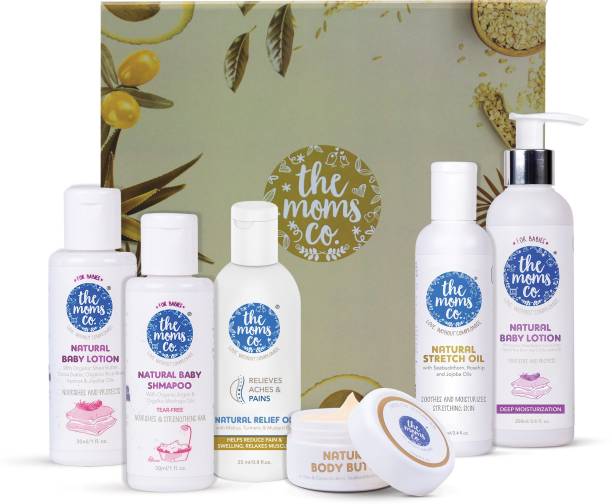 The Moms Co. Mom and Baby starter kit for Complete Skincare of Mom and Baby .