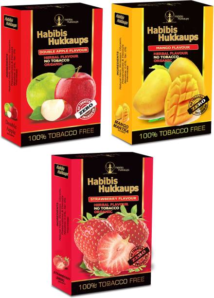 Solomon Premuim Quality No. in Herbal Flavour No tobacco organic Mango, Strawberry, Double Apple Hookah Flavor