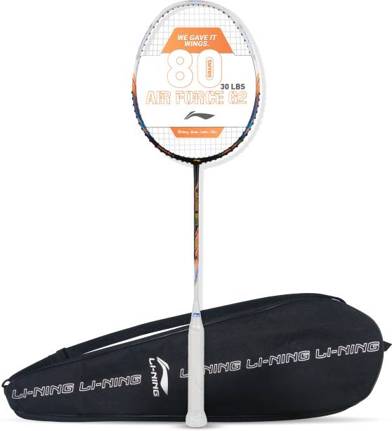 LI-NING AIR-FORCE 80 LITE Black Strung Badminton Racquet